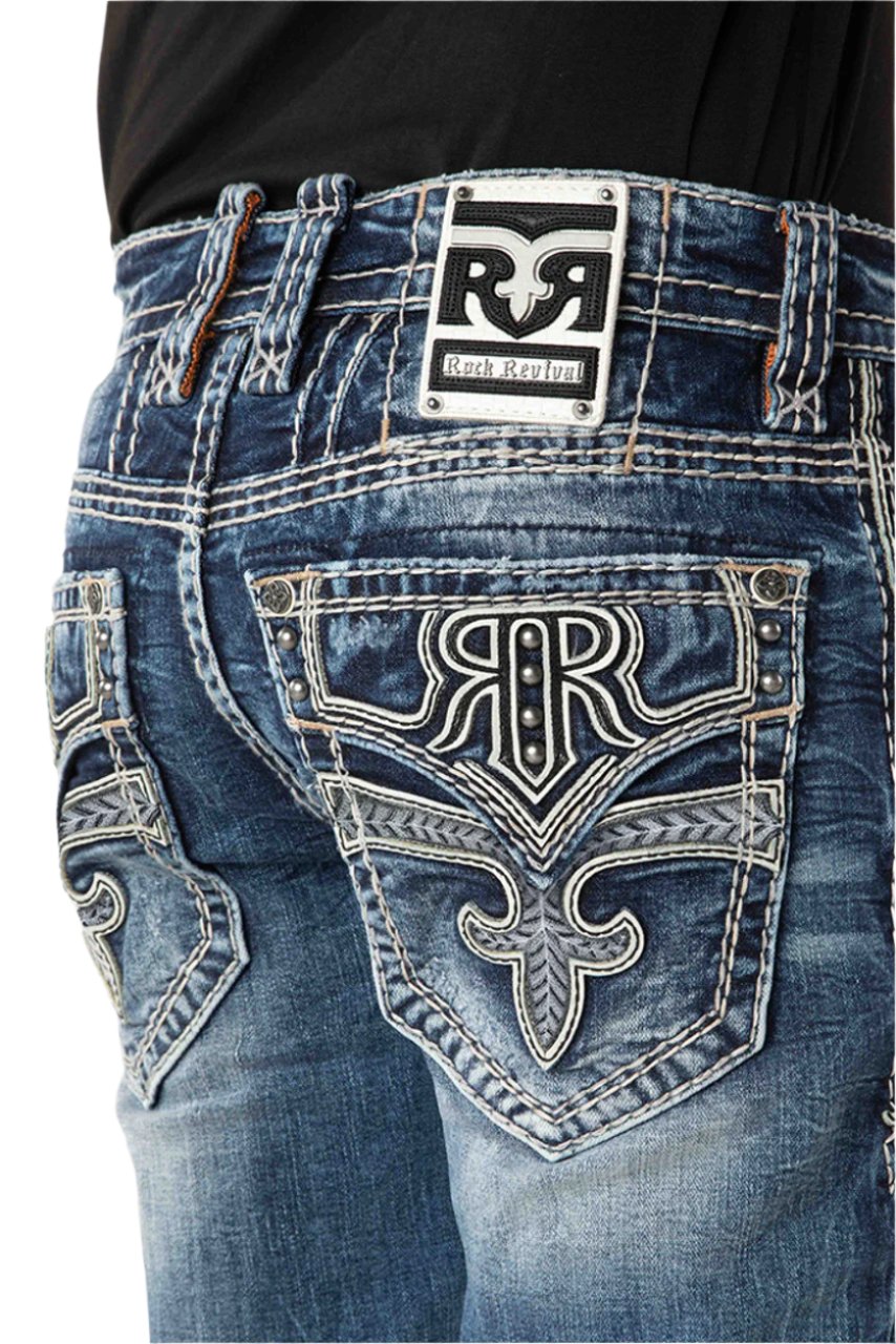 Rock Revival popular jeans men