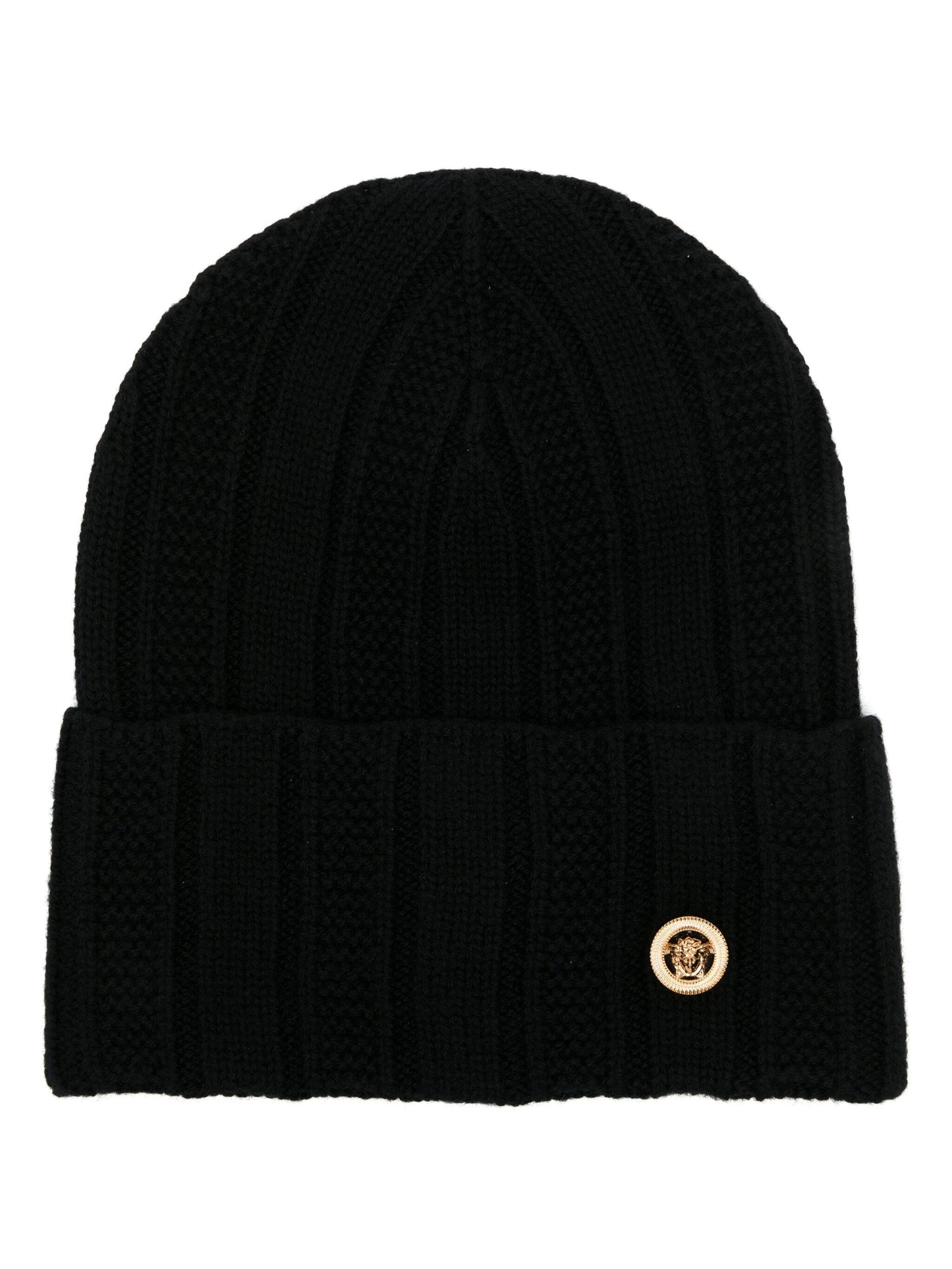 Versace Medusa Ribbed Toque