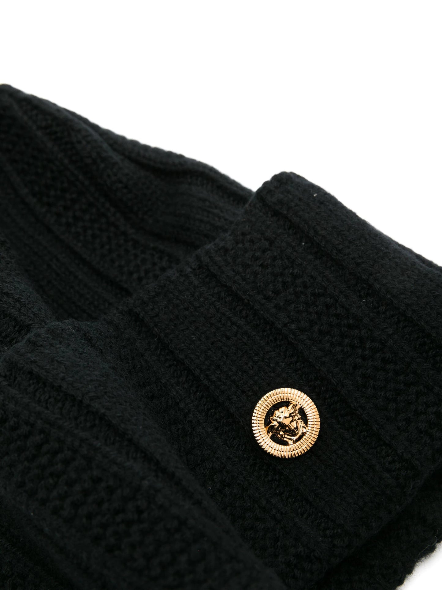 Versace Medusa Ribbed Toque