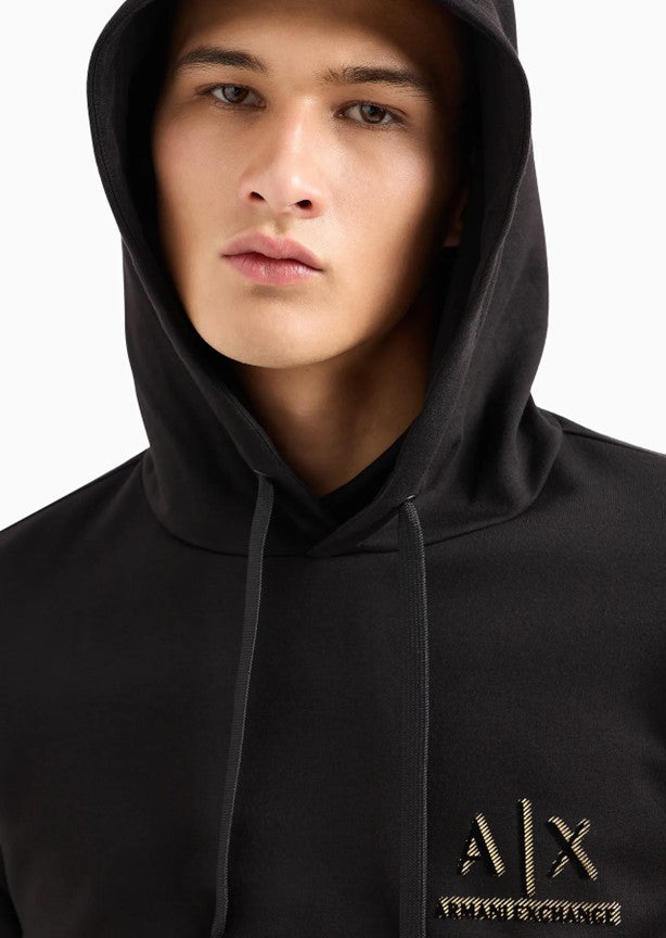 Grey armani exchange hoodie online