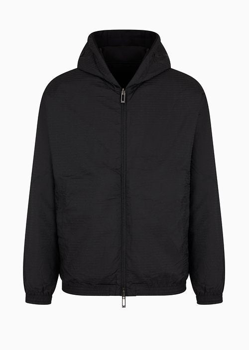 Emporio Armani Men's Reversible Zip-Up Hoodie