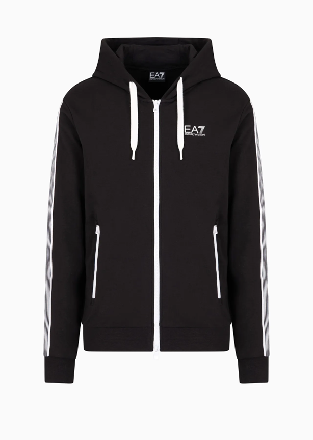 EA7 Men's Zip-Up Hoodie