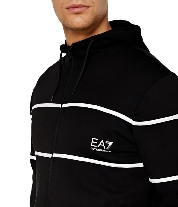 EA7 Men's Zip-Up Hoodie