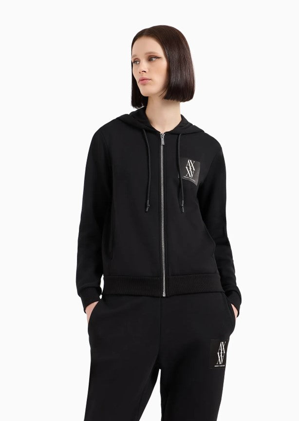 Armani Exchange Women's Zip-Up Hoodie