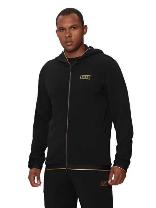 EA7 Men's Zip-Up Hoodie