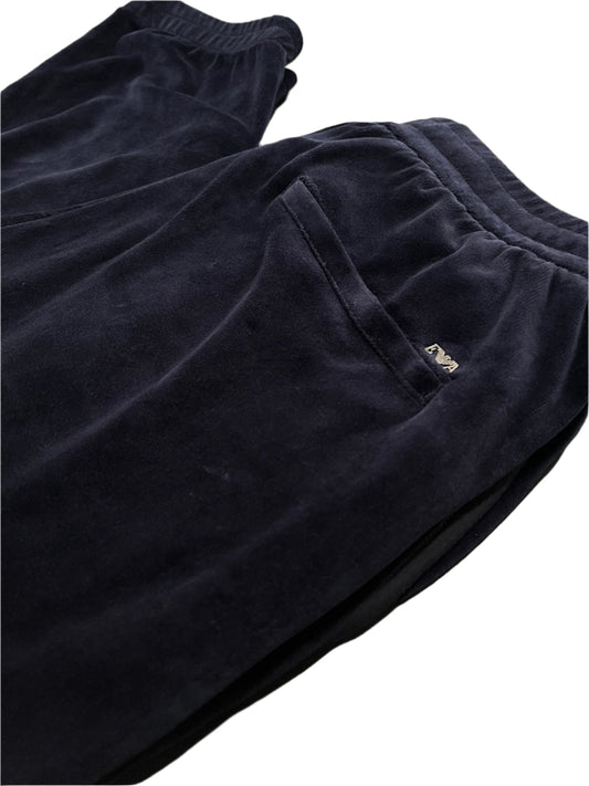 Emporio Armani Men's Velour Bottoms