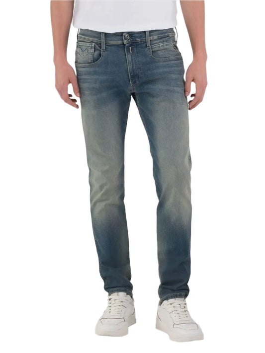 Replay Men's Anbass HyperFlex Slim Fit Jeans