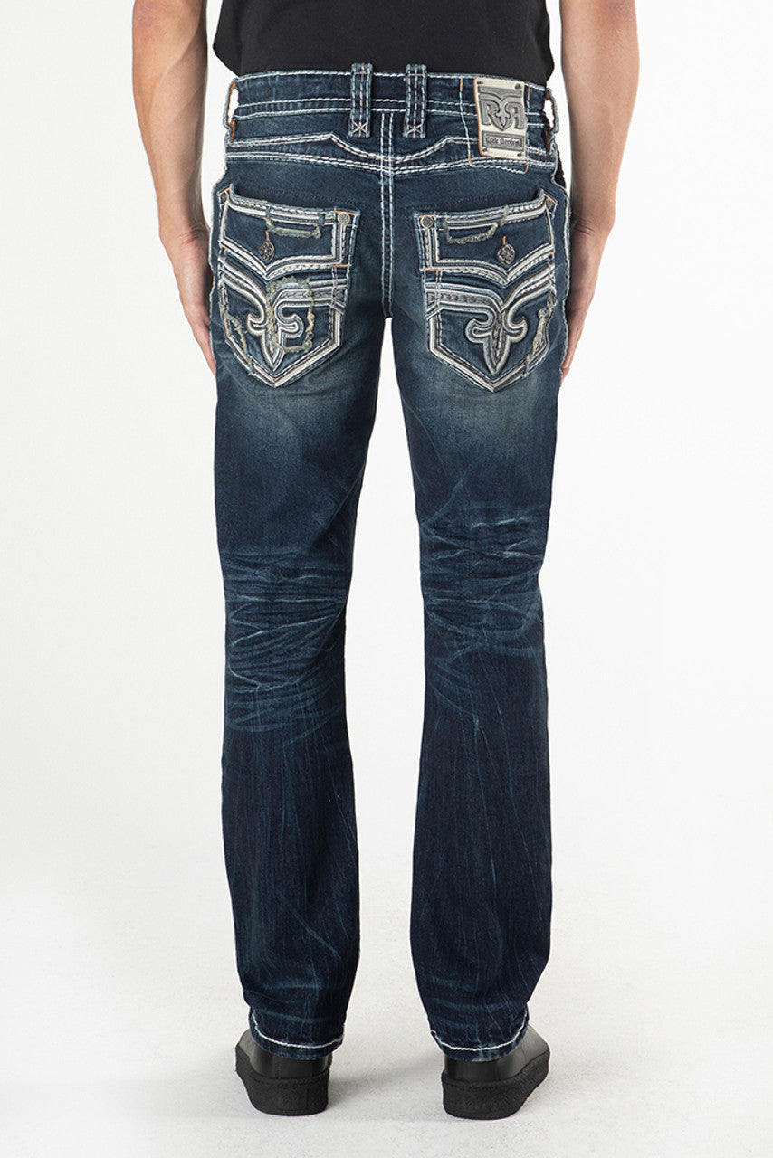 Rock revival store straight leg jeans