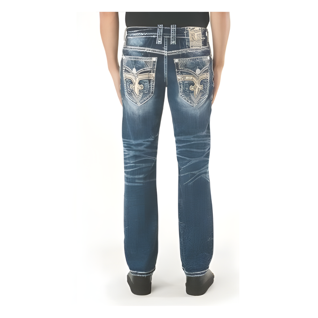 Rock Revival Men's Straight Jeans 32"