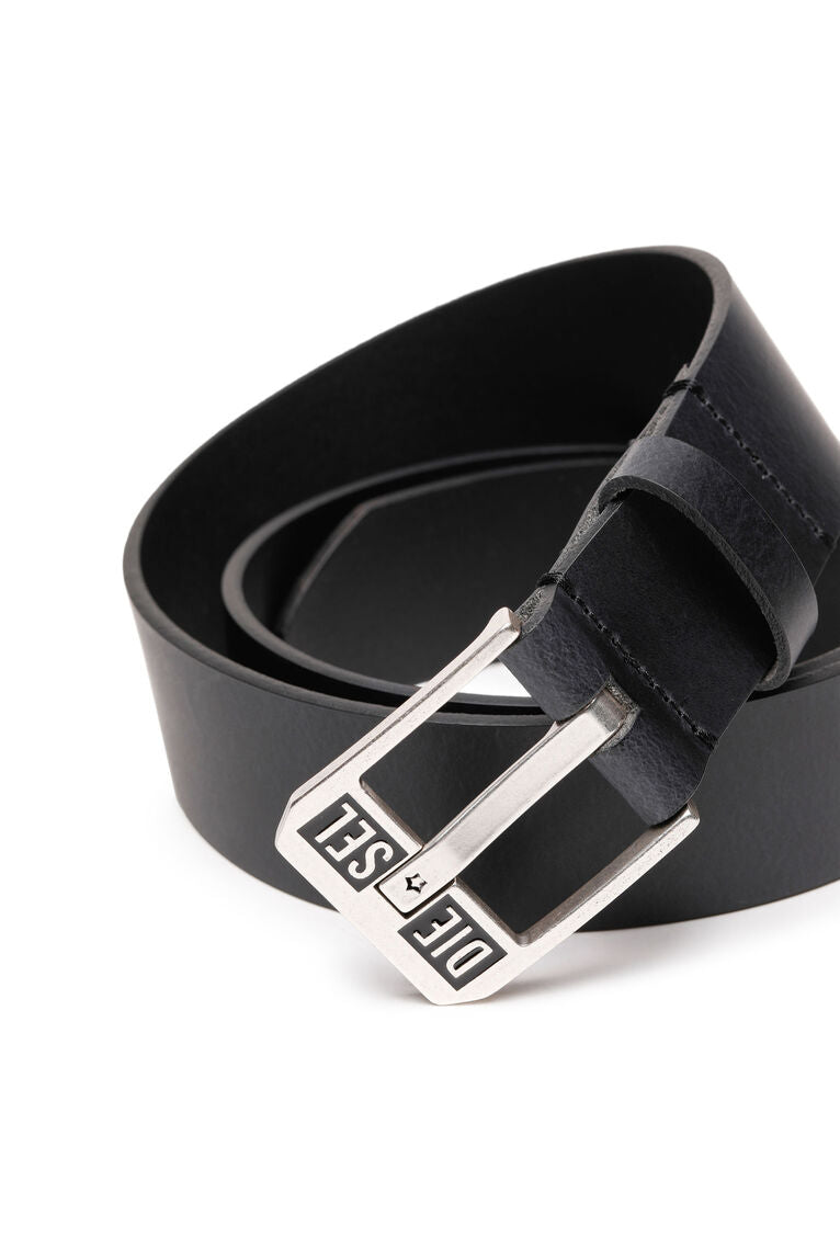 Diesel black outlet belt