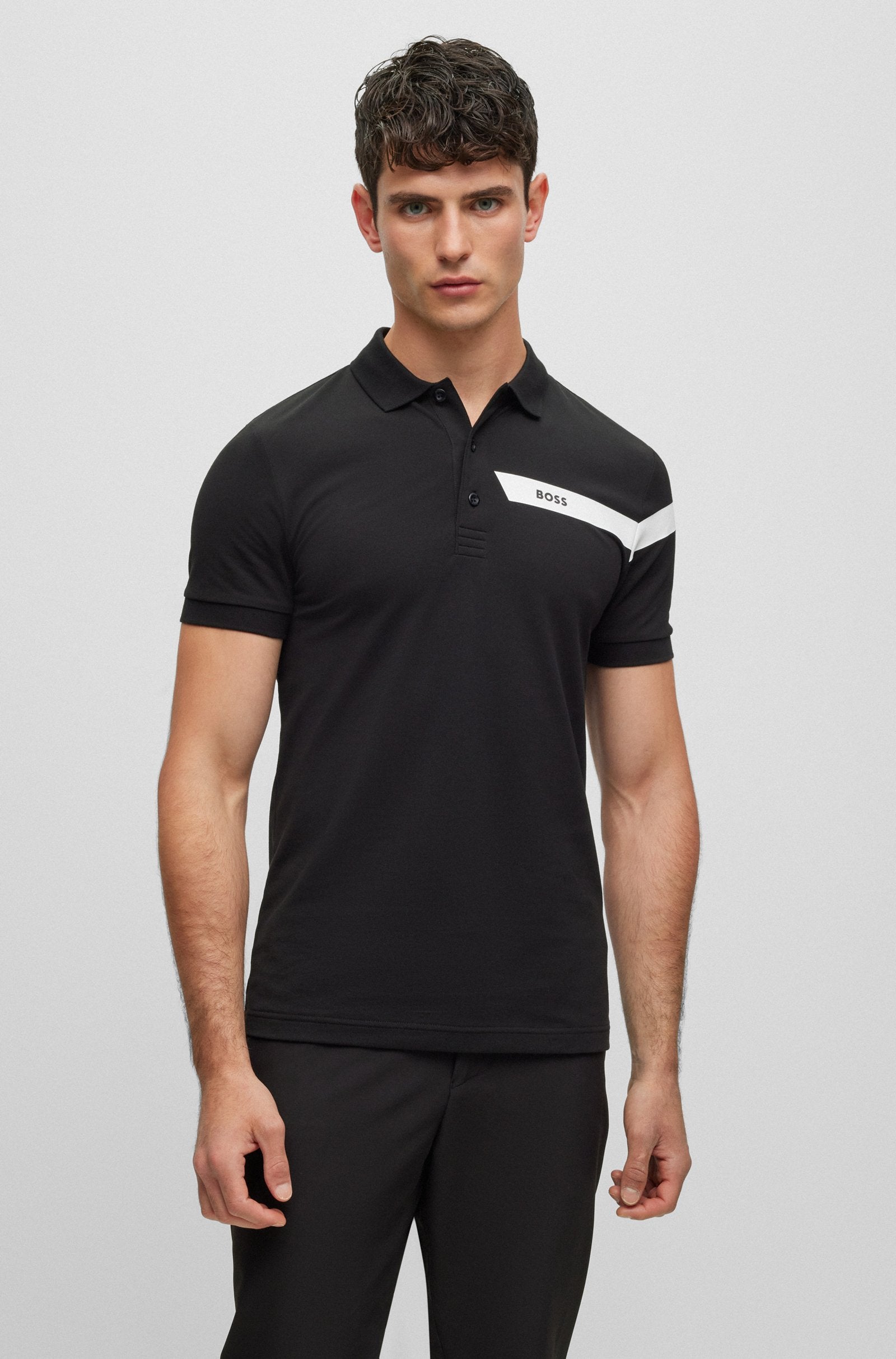 Boss athleisure clearance polo shirt