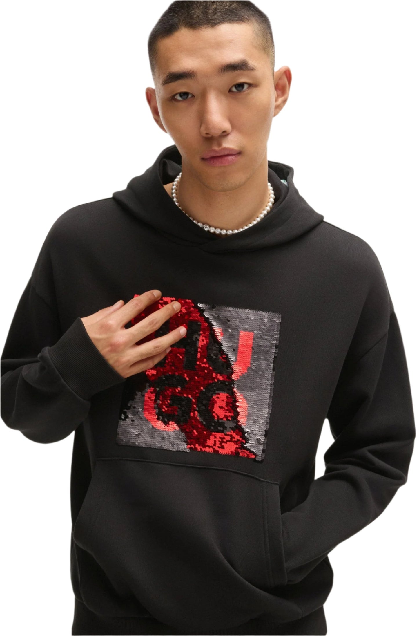 Hugo Men's Pullover Hoodie