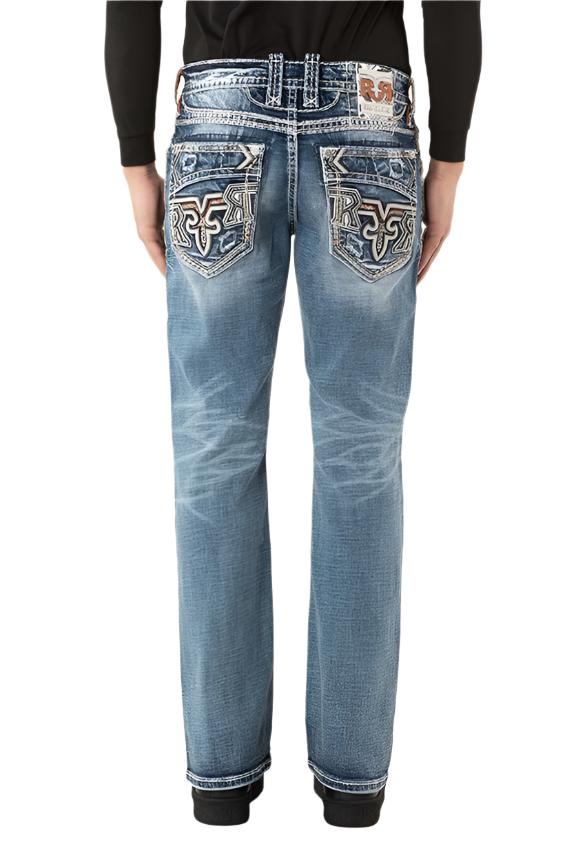 Rock Revival Men's Bootcut Jeans 32"