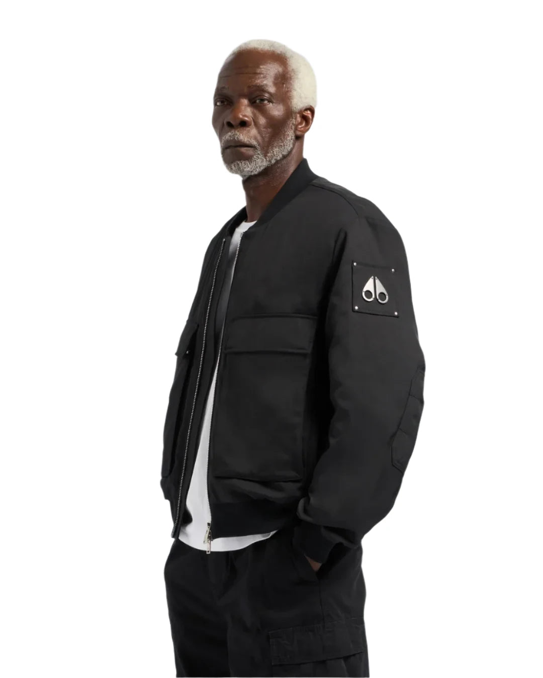 Moose Knuckles Men's Alder Twill Bomber Jacket