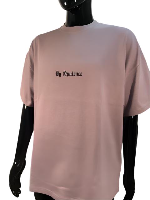 By Opulence Men's Embroidered Oversize Tee