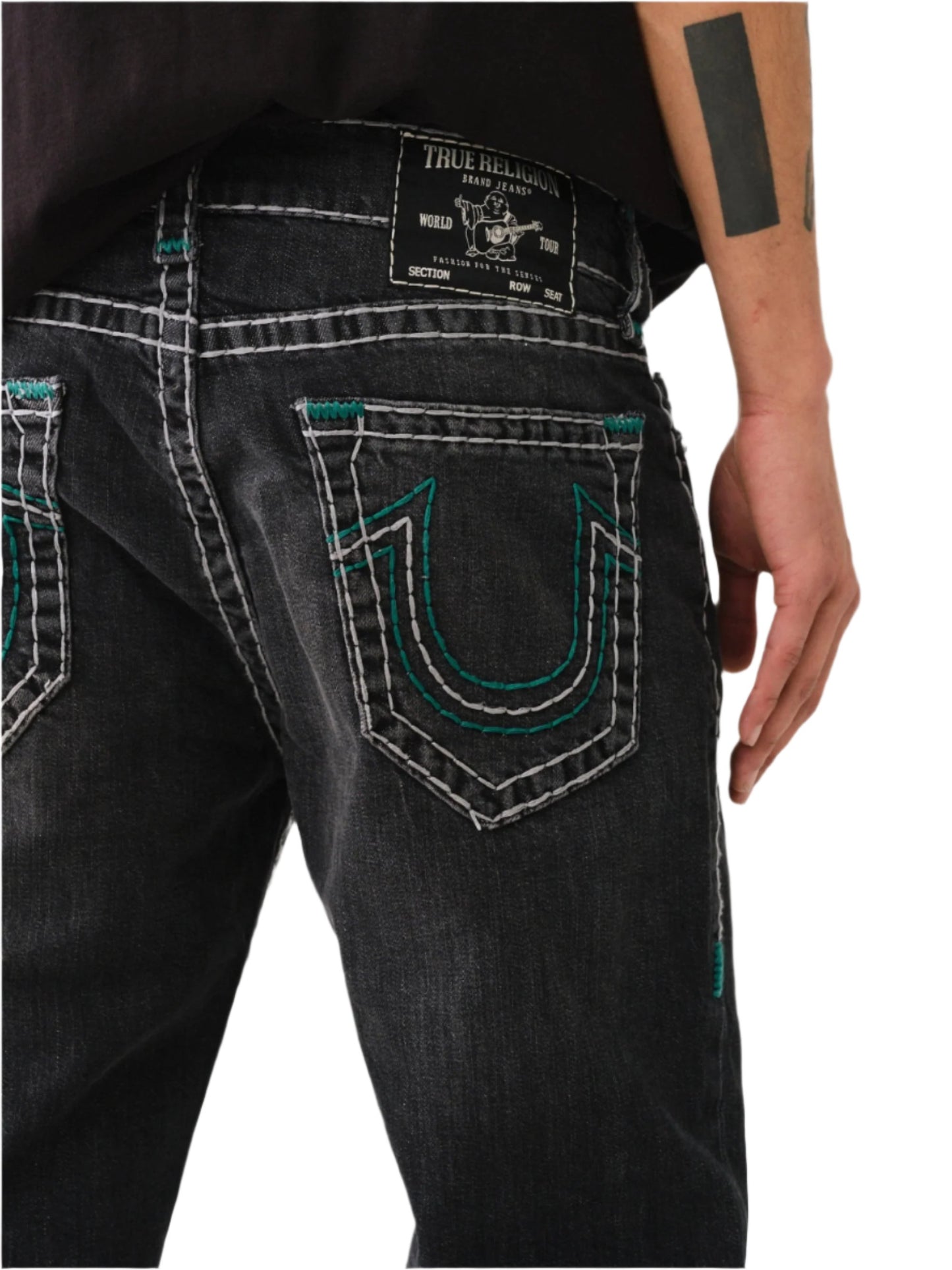 True Religion Men's Ricky Straight Jeans 32"