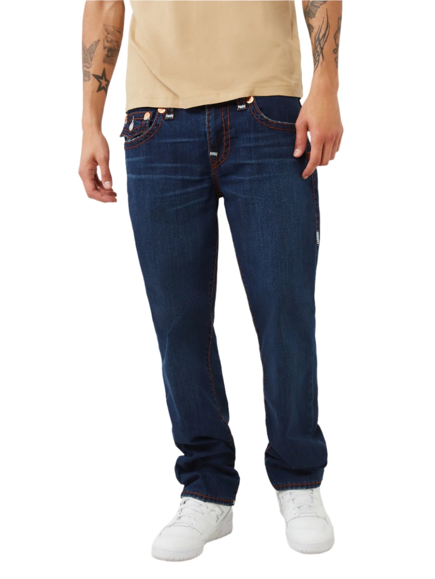 True Religion Men's Ricky Straight Jeans 32"