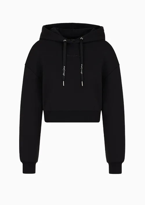 Armani Exchange Women's Cropped Hoodie